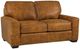 Smith Brothers Customizable 8000 Leather Loveseat-0