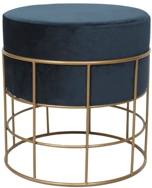 Moe's Home Collection Horton Blue Stool-0