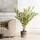 Uttermost® Zamia Brown/Green Palm Accent In Planter-1