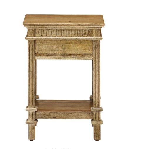 Jaipur Furniture Giovanni Brown Side Table-2