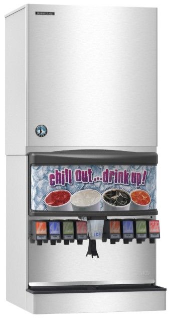 Hoshizaki Crescent® Cuber Serenity 30" 1861 lb. Stainless Steel Remote-Cooled Ice Maker-2