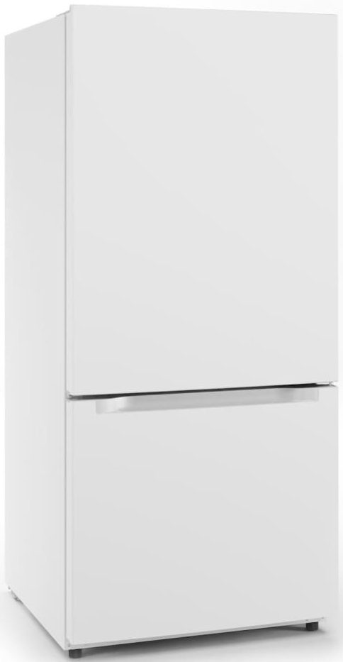 Midea® 30 in. 18.7 Cu. Ft. White Bottom Freezer Refrigerator