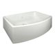 Rohl® Shaws Original 30" Apron Front Kitchen Sink-White-1