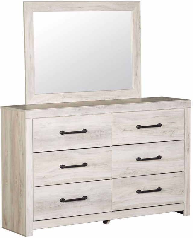 Signature Design by Ashley® Cambeck 5-Piece Whitewash Twin Panel Headboard Set-14