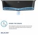 Elkay Quartz Classic® Black 25" x 22'' Single Bowl Drop-In Sink-3