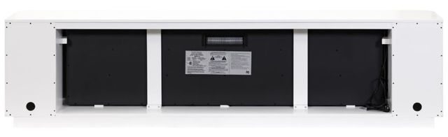 Martin Furniture Uptown Crisp White 96" Fireplace TV Stand-3