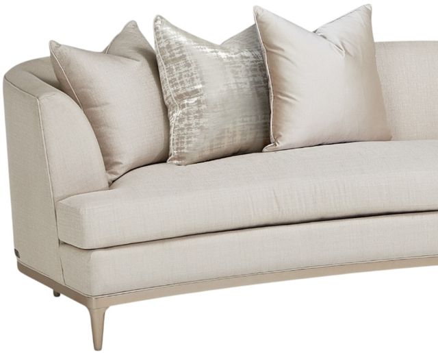 Michael Amini® Malibu Crest Chardonnay/Pearl Sectional Sofa-1