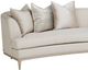 Michael Amini® Malibu Crest Chardonnay/Pearl Sectional Sofa-1