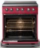 Viking® 5 Series 30" Valentine Pro Style Induction Range with Polished Chrome Trim-1