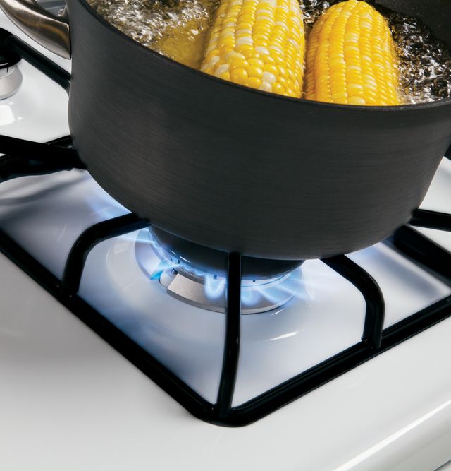 Hotpoint® 30" White Freestanding Gas Range-2