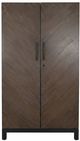 Sunny Designs™ Malibu Weathered Rum Tall Bar Cabinet-3