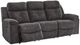 Benchcraft® Brysonview Charcoal Manual Reclining Sofa-1