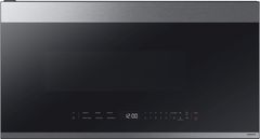 Samsung Bespoke 2.1 Cu. Ft. Fingerprint Resistant Stainless Steel Over The Range Microwave