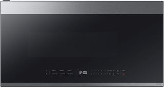 Samsung Bespoke 2.1 Cu. Ft. Fingerprint Resistant Stainless Steel Over The Range Microwave