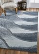 KAS Rugs Illusions Blue/Gray Breeze 5'x8' Area Rug-4