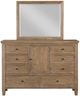 Steve Silver Co. Riverdale Driftwood Dresser and Mirror-1