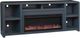 aspenhome® Taylor Malta Blue 84" Fireplace Console-0