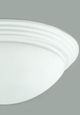 Cal® Lighting & Accessories 	White Ceiling Lamp-1