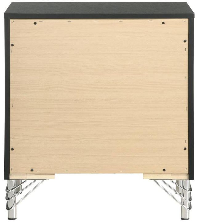 Coaster® Lucia Black Nightstand -2