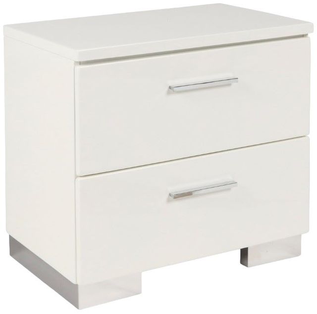 New Classic® Home Furnishings Sapphire White Nightstand-0
