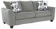 Albany Industries Clearview Gray Queen Sleeper Sofa-1