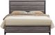 Global Furniture USA Kate 5-Piece Foil Gray King Panel Bedroom Set-2