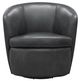 Parker House® Barolo 2-Piece Vintage Slate Swivel Club Chair Set-3
