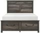 Homelegance® Lenior Gray California King Storage Platform Bed-2
