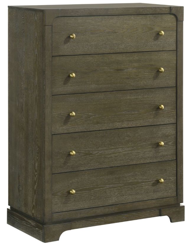 Coaster® Gran Park 5-Piece Dark Cocoa Queen Bedroom Set-2