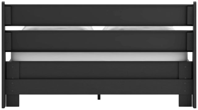 Signature Design by Ashley® Socalle Black Queen Platform Panel Bed-3