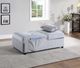 Homelegance® Garrell Gray Lift Top Storage Bench with Pullout Bed-1