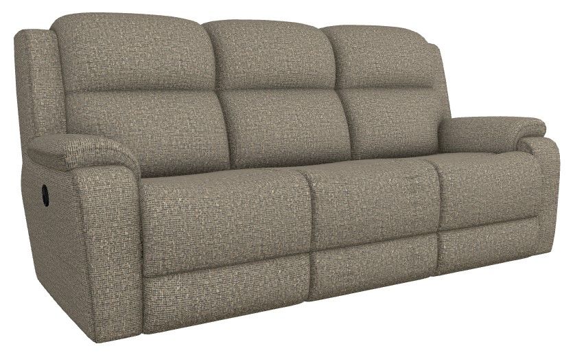 La Z Boy Dorian Peppercorn Manual Reclining Sofa Blvdhome