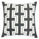 Furniture of America® Kari Dark Gray Accent Pillow-0