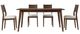 Steve Silver Co. Canton 5-Piece Brown Cherry/Oatmeal Dining Table Set-0