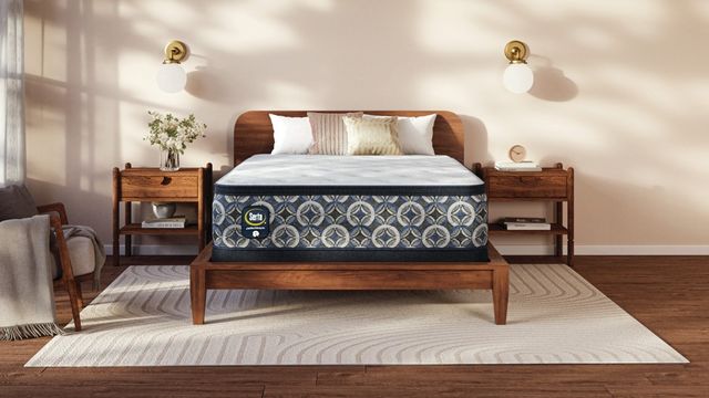 Serta® Cascade Canyon 14" Wrapped Coil Medium Pillow Top Full Mattress-1