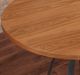 American Woodcrafters Filmore Golden Oak Pub Table with Slate Grey Base-3