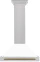 ZLINE 30" Autograph Edition White Matte Wall Mounted Range Hood -0