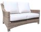 CabanaCoast® Customizable Riverside SolWeave® Wicker Outdoor Loveseat-0