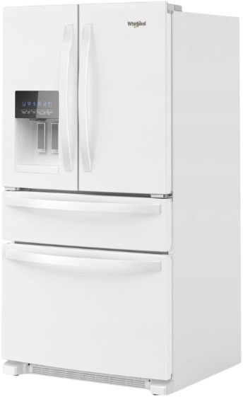 Whirlpool® 36" 24.5 Cu. Ft. White French Door Refrigerator-3