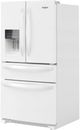 Whirlpool® 36" 24.5 Cu. Ft. White French Door Refrigerator-3
