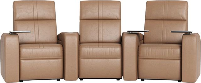 Palliser® Furniture Customizable Flicks 3-Piece Curved Power Reclining Theater Seating-3