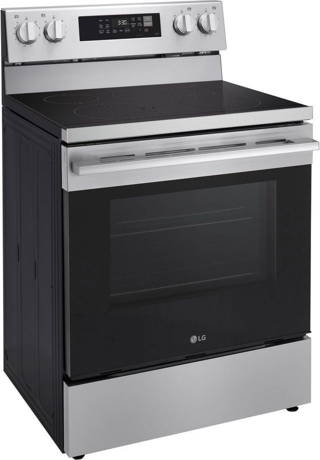 LG 30" Stainless Steel Freestanding Electric Range with ProBake Convection®-4