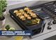 GE® Black 30" Cast Iron Griddle-4
