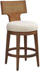 Lexington Home Customizable La Costa Calavera Swivel Counter Stool-0