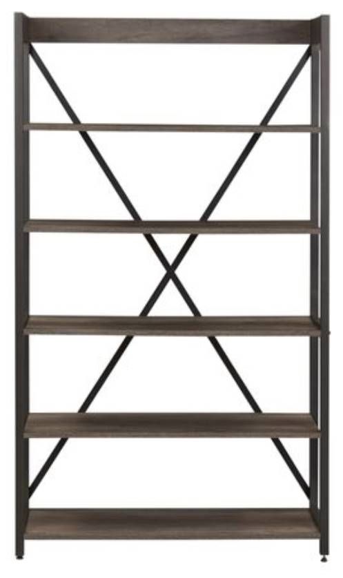 Liberty Furniture Tanners Creek Greystone Bookcase-1