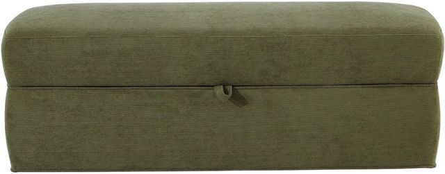 Modus Furniture Hartford Summit Moss Upholstered Storage Bench-2