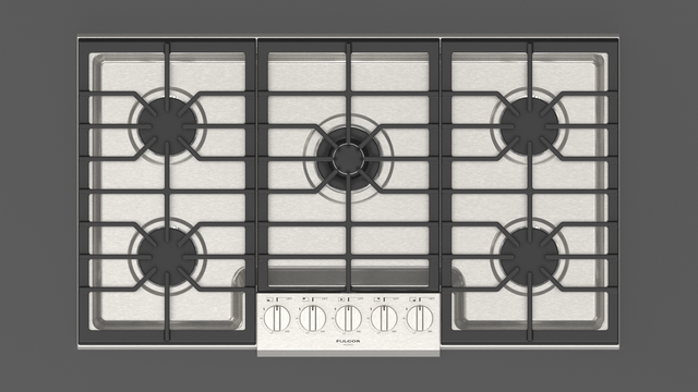 Fulgor Milano 36" Stainless Steel Professional Gas Cooktop-0