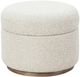Modus Furniture Virgil Off-White/Ricotta Ottoman-0