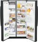 GE® 36" 25.3 Cu. Ft. Black Side-by-Side Refrigerator-4