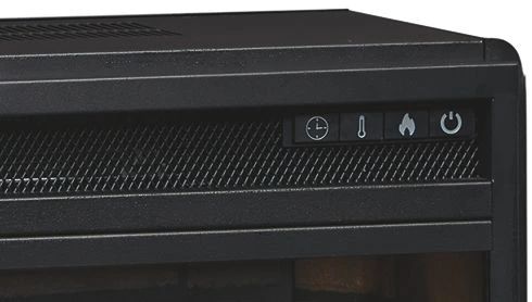 Signature Design by Ashley® Entertainment Accessories Black Insert Infrared Fireplace-4